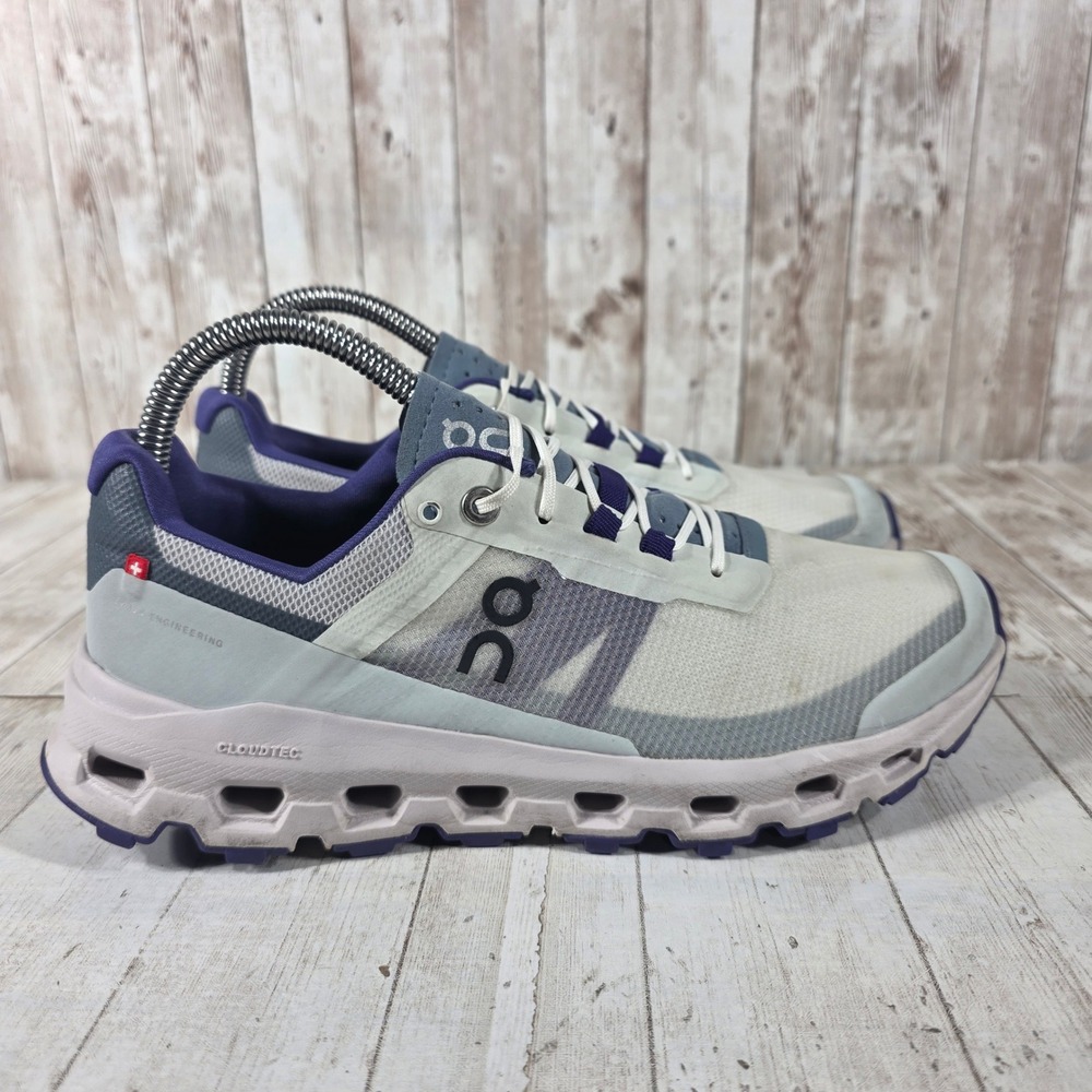 On Running Cloudvista Women 8 Trail Running Shoes Glacier Black Purple 64.99057